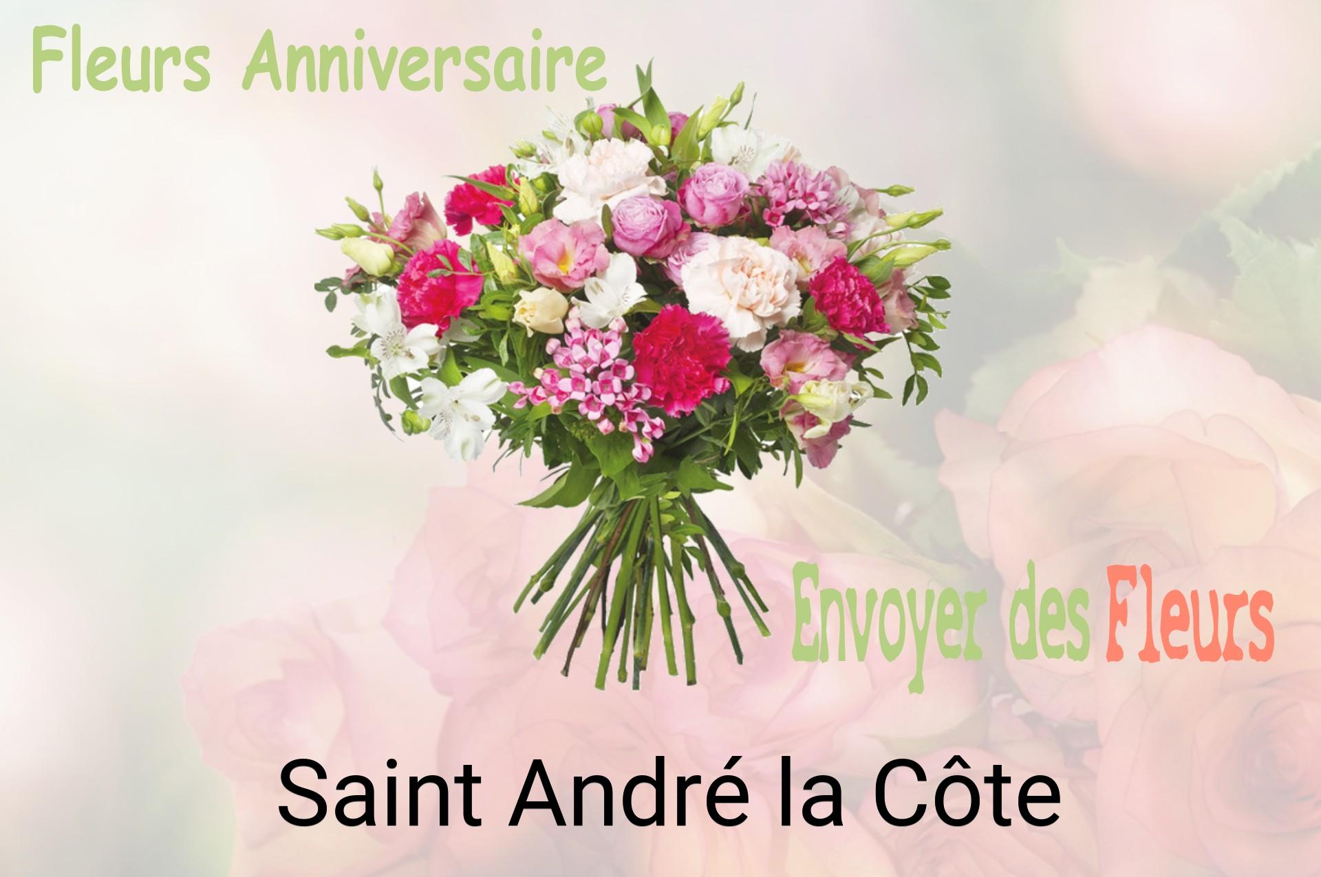 Bouquet de fleurs d’anniversaire livré à Saint-André-la-Côte