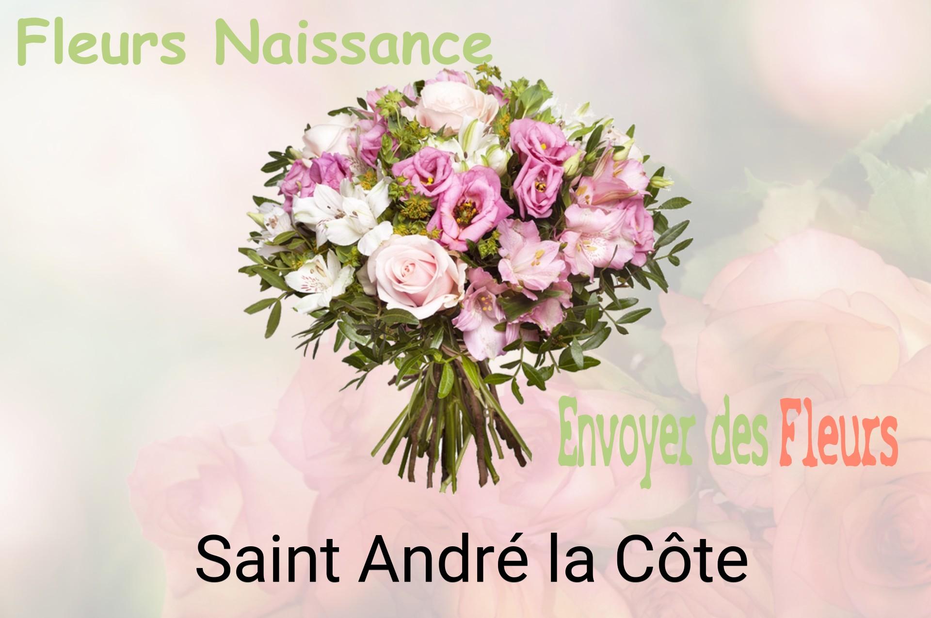 Bouquet de fleurs de naissance livré à Saint-André-la-Côte