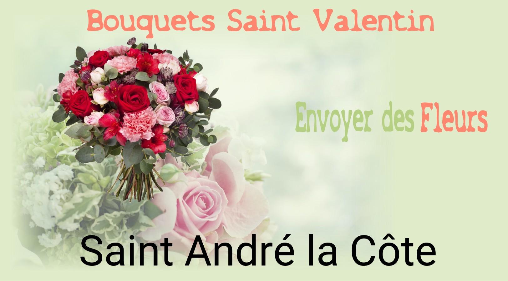 Roses de Saint-Valentin livrées à Saint-André-la-Côte